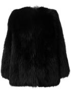 Numerootto Oversized Coat - Black