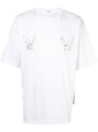 A(lefrude)e Embroidered Detail T-shirt - White