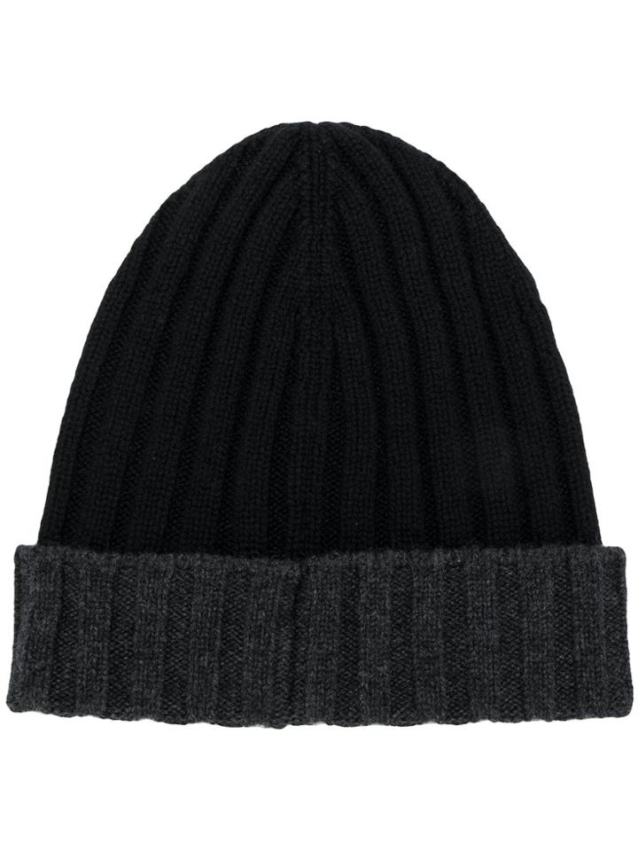 Barba Knit Cap - Black