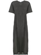 Lost & Found Rooms Long Sheer T-shirt - Grey