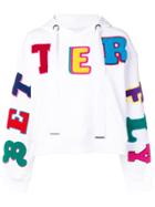 Mira Mikati Better Fly Embroidered Hoodie - White
