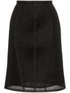 Fendi Mesh Pencil Skirt - Black