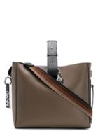 Ganni Top Handle Tote - Brown
