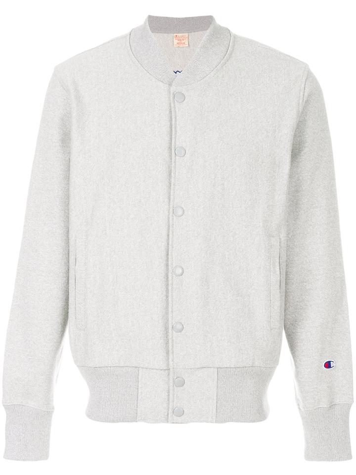 Champion Track Bomber Jacket - Grey