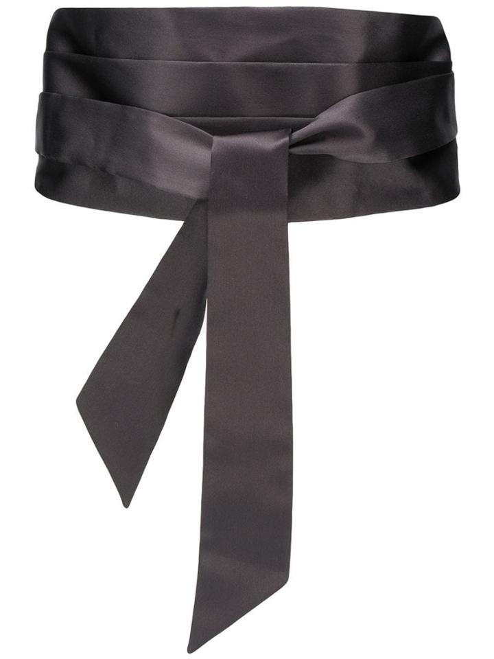 Brunello Cucinelli Wrap Style Belt - Grey
