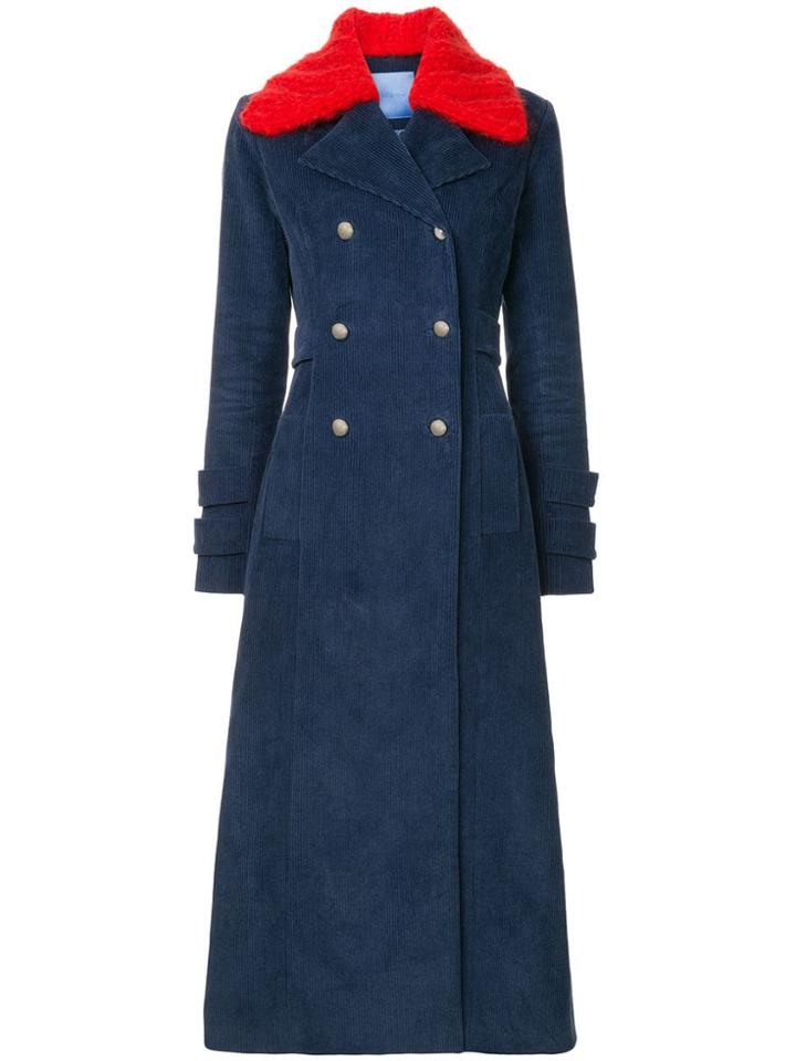 Macgraw Starman Corduroy Coat - Blue