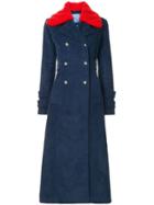 Macgraw Starman Corduroy Coat - Blue