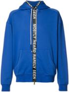 Mostly Heard Rarely Seen Zipped Hoodie, Men's, Size: Xl, Blue, Cotton