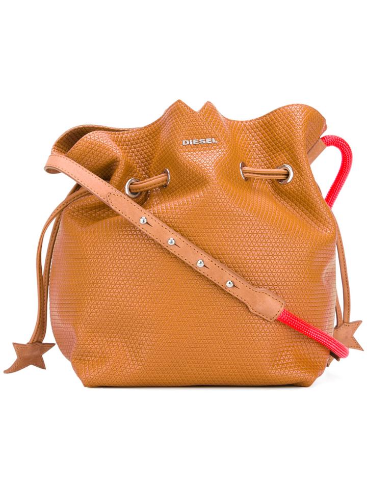 Diesel Bucket Bag - Brown