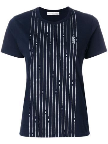 Golden Goose Golden Striped T-shirt - Blue