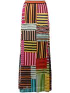 Missoni Patchwork Striped Skirt - Multicolour