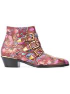 Chloé Chloé Chc18a13419 Plum Artificial->artificial Leather - Red