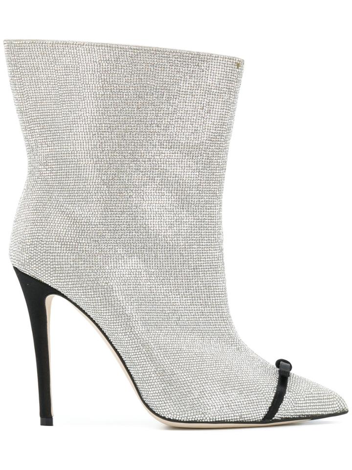 Marco De Vincenzo Pointed Toe Boots - Metallic