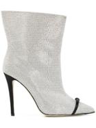Marco De Vincenzo Pointed Toe Boots - Metallic