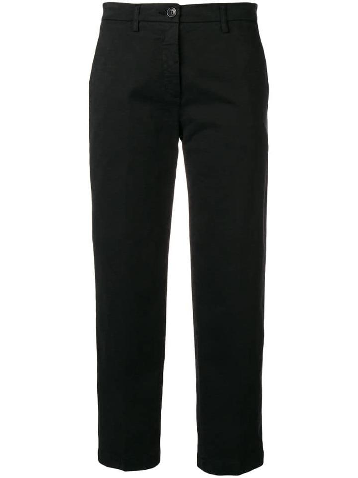 Department 5 Chino Gabardina Trousers - Black