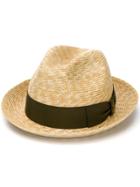 Borsalino Upturned Brim Hat - Neutrals