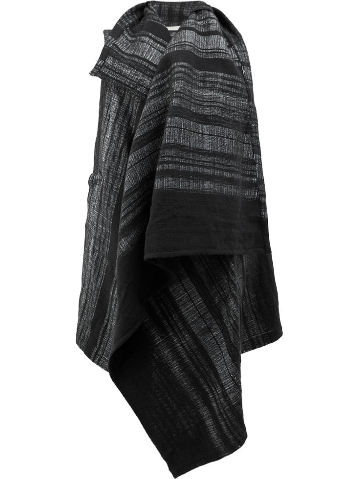 A New Cross Stylized Cape - Black