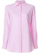 Holland & Holland Slim Fit Shirt - Pink & Purple