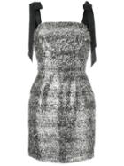 Rebecca Vallance Sparkle Mini Dress, Women's, Size: 12, Black, Viscose
