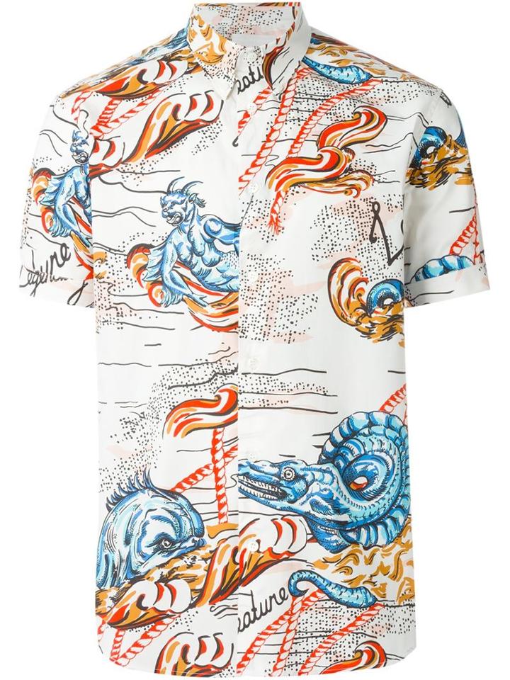 Alexander Mcqueen Legendary Creature Button Down Shirt