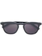 Saint Laurent Eyewear Rounded Sunglasses - Black