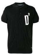 Dsquared2 Logo Polo Shirt - Black