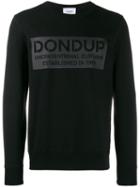 Dondup Front Logo Sweatshirt - Black