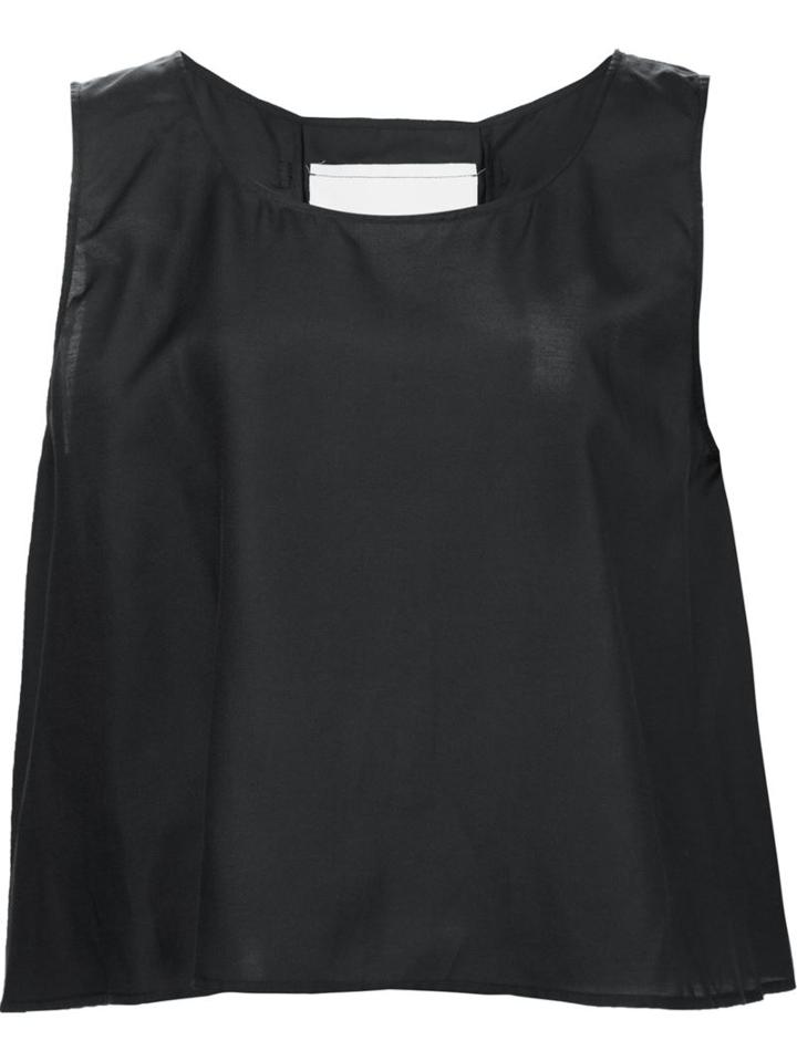 Toogood Model Tank Top, Women's, Size: 3, Black, Silk/cotton