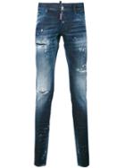 Dsquared2 - Distressed Glam Head Jeans - Men - Cotton - 46, Blue, Cotton
