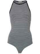 Egrey Striped Knit Body - Black