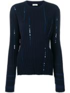 Nina Ricci Sequinned Jumper - Blue