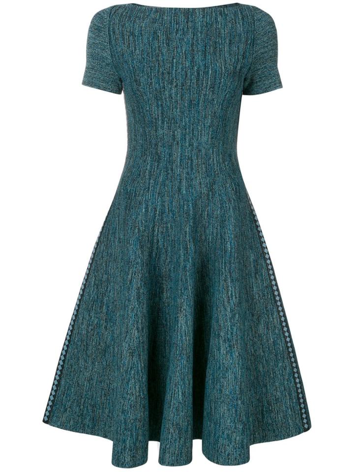 Bottega Veneta Flared Midi Dress - Blue