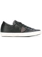 Philippe Model Studded Detail Sneakers - Black