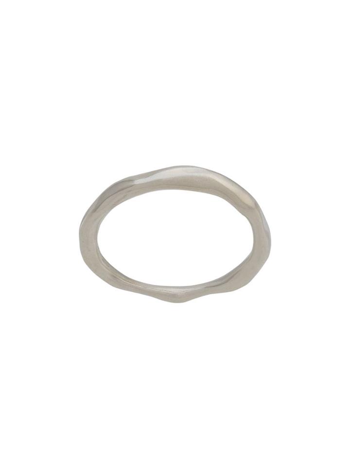 Rosa Maria Sei 2 Band Ring - Silver
