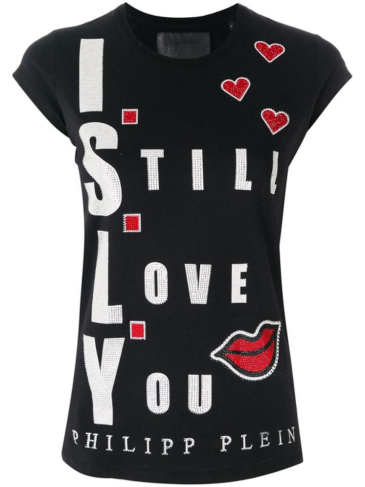 Philipp Plein Longrace Theatre T-shirt - Black