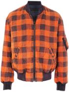 R13 Checked Bomber Jacket - Multicolour