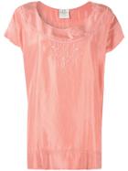 Forte Forte Floral Embroidered Blouse - Pink