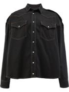 Y / Project Denim Shirt - Black