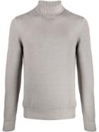 Tagliatore Roll-neck Jumper - Grey