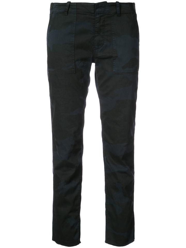 Nili Lotan Camouflage Jenna Trousers - Blue
