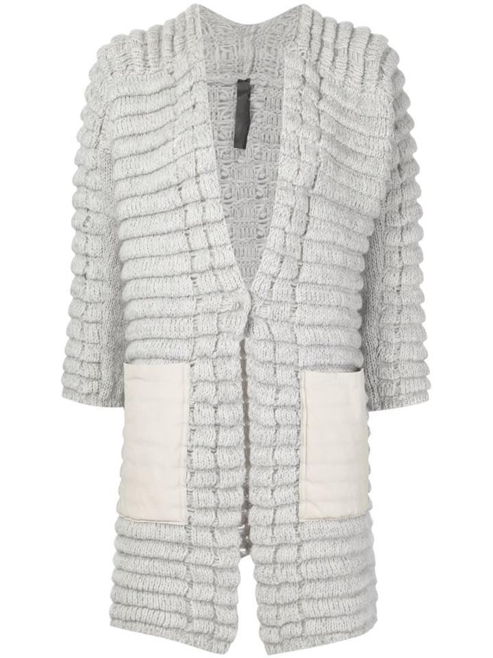 Ilaria Nistri Thick Rib-knit Cardigan