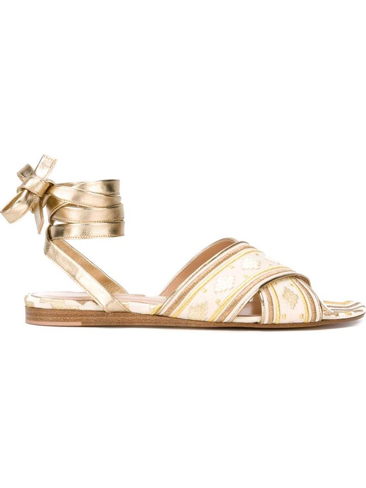 Gianvito Rossi 'cheyenne' Flat Sandals
