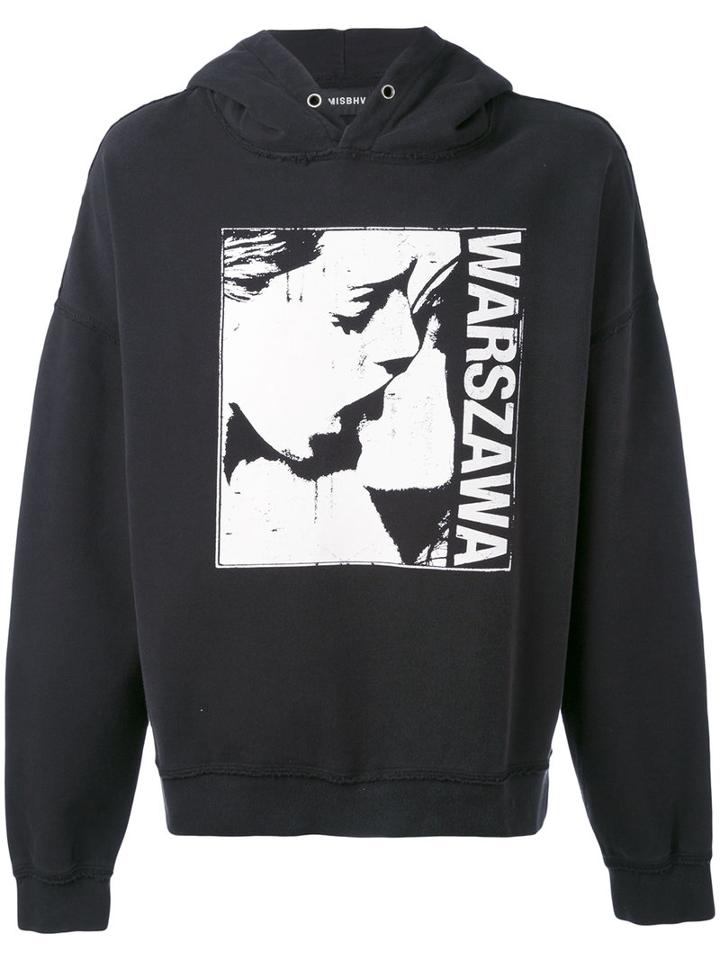 Misbhv - 'warszawa' Sweatshirt - Men - Cotton/polyamide - Xl, Black, Cotton/polyamide