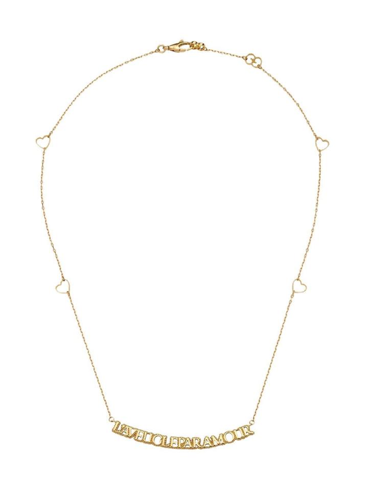 Gucci L'aveugle Par Amour Necklace - 8000