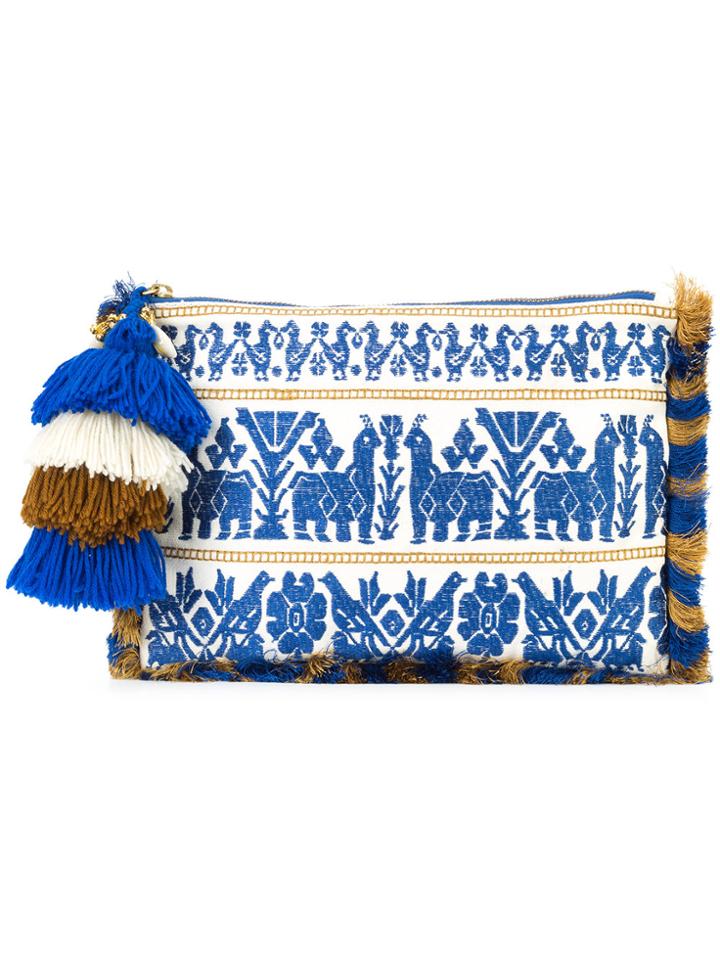 Figue Maia Clutch - Blue