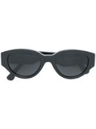 Retrosuperfuture Oval Frame Sunglasses - Black