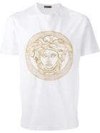 Versace Embroidered Medusa T-shirt
