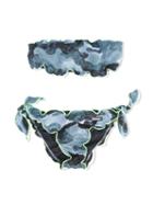 Rrd Kids - Camo Bikini - Kids - Polyamide/polyester/spandex/elastane - 16 Yrs, Green