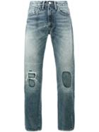 Levi's Vintage Clothing Vintage White Washed Denim Jeans - Blue