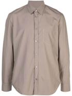 Maison Margiela Stitch Detail Shirt - Grey